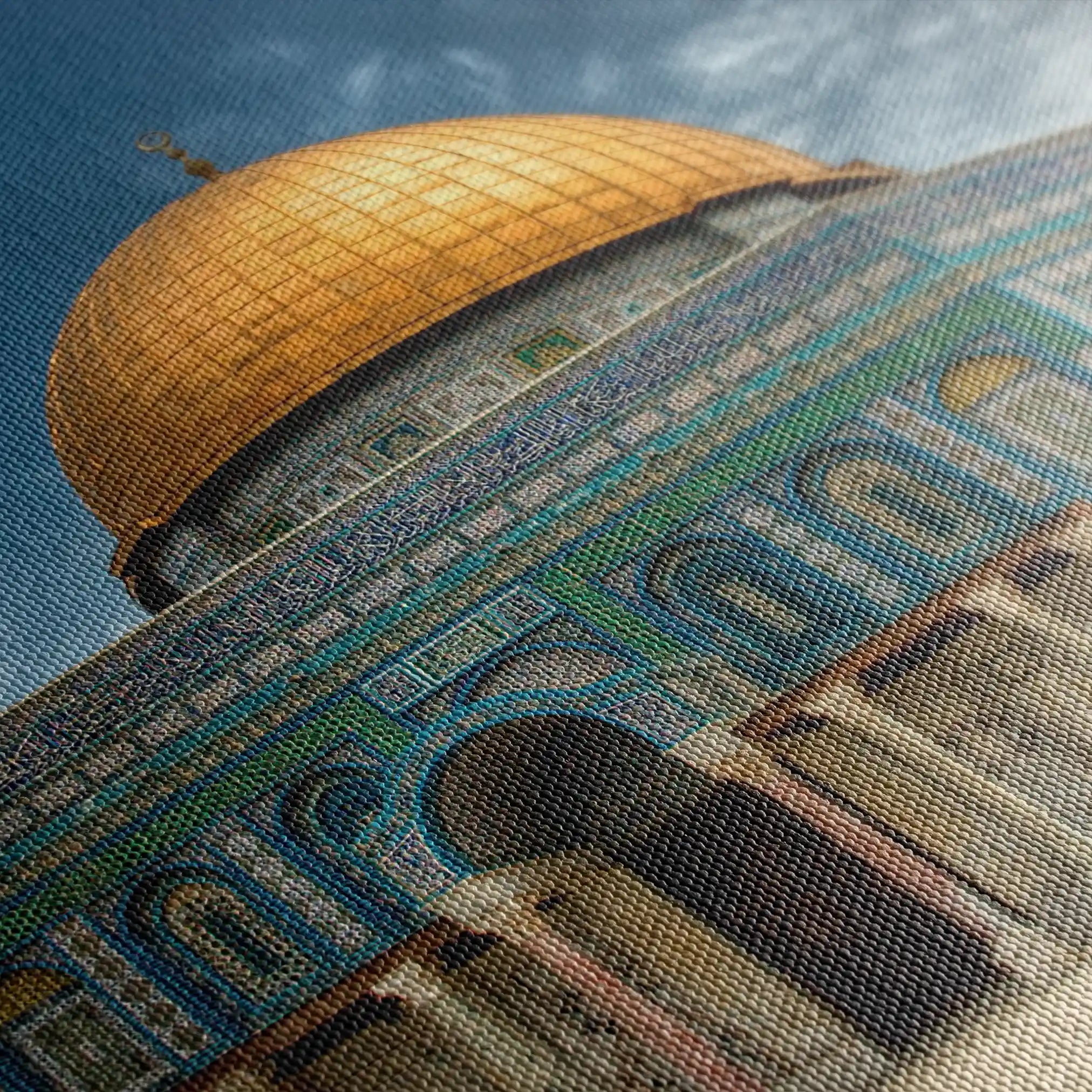 Palestine 067 Canvas Art 90 x 60 cm / Stretched on hidden frame