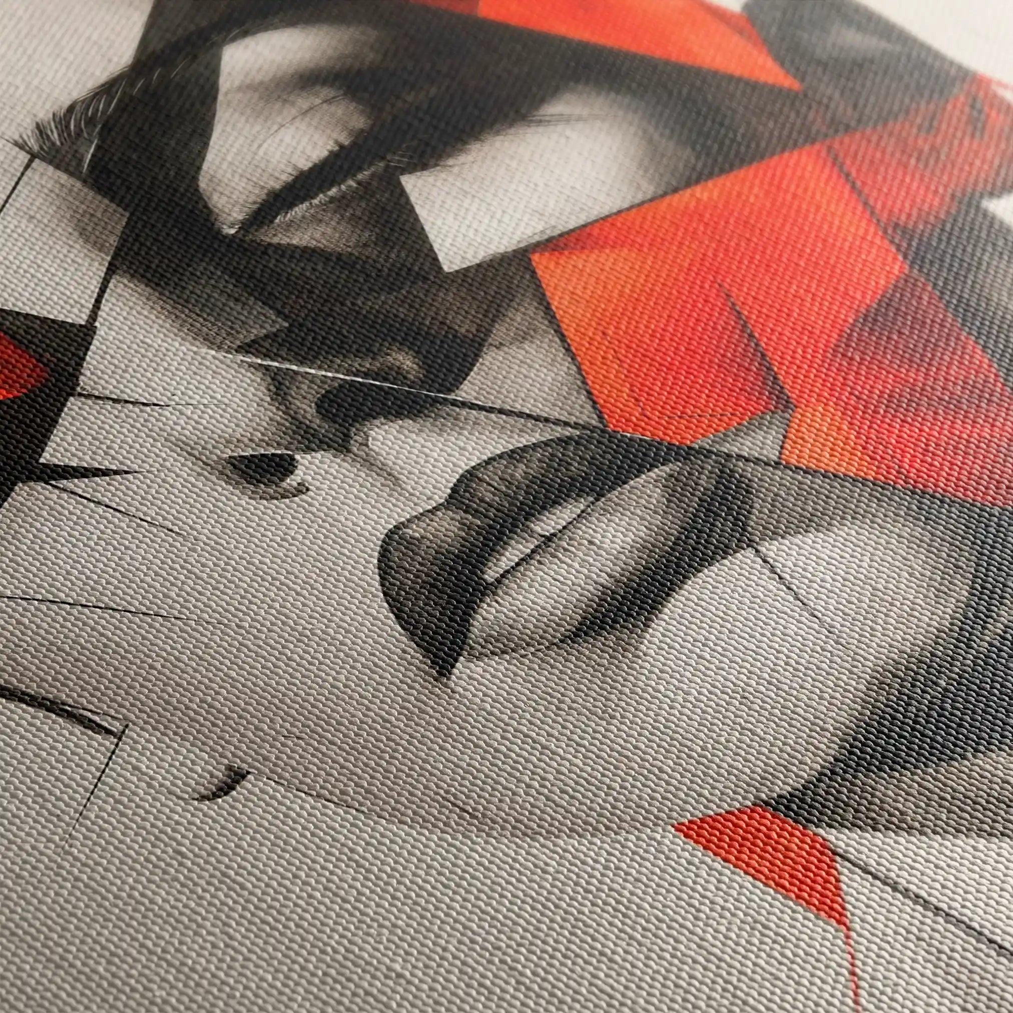 Portrait 067 Canvas Art 90 x 60 cm / Stretched on hidden frame