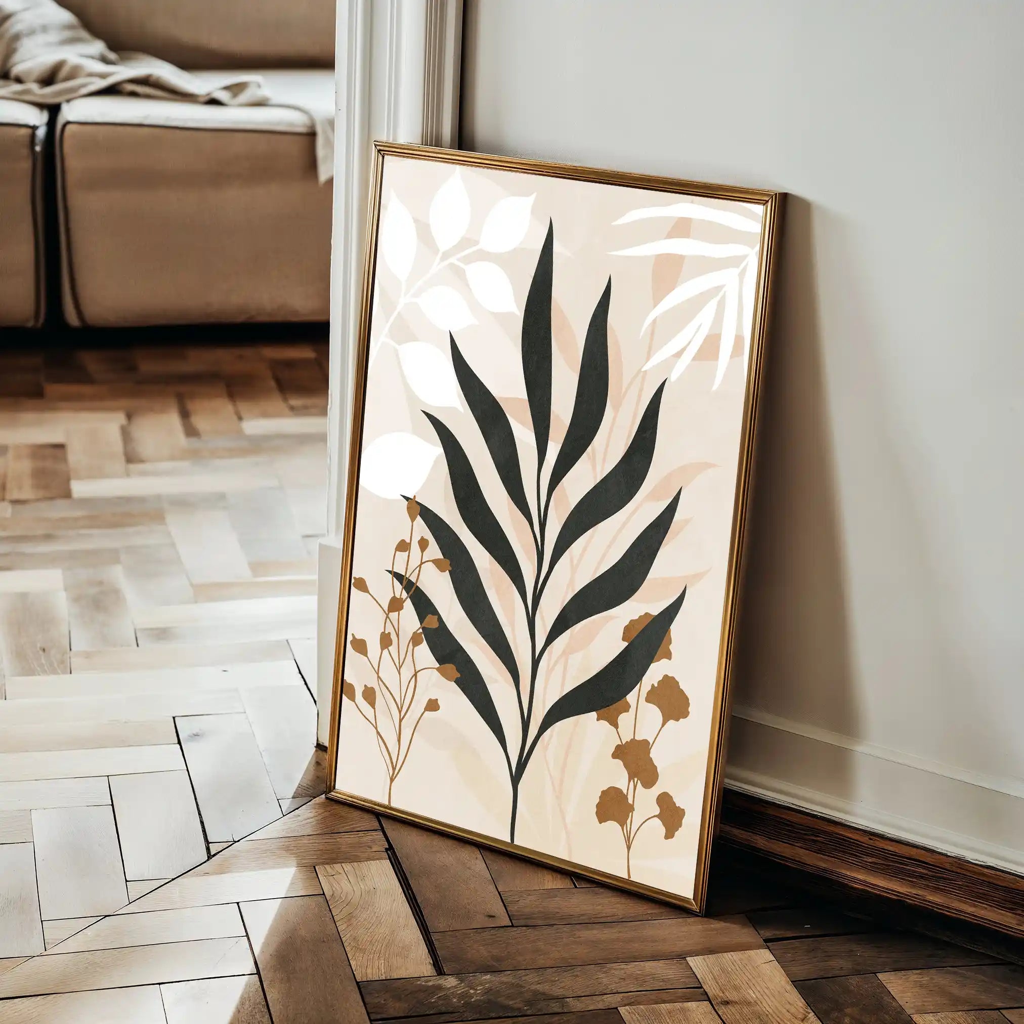 Boho 068 Canvas Art 90 x 60 cm / Stretched on hidden frame