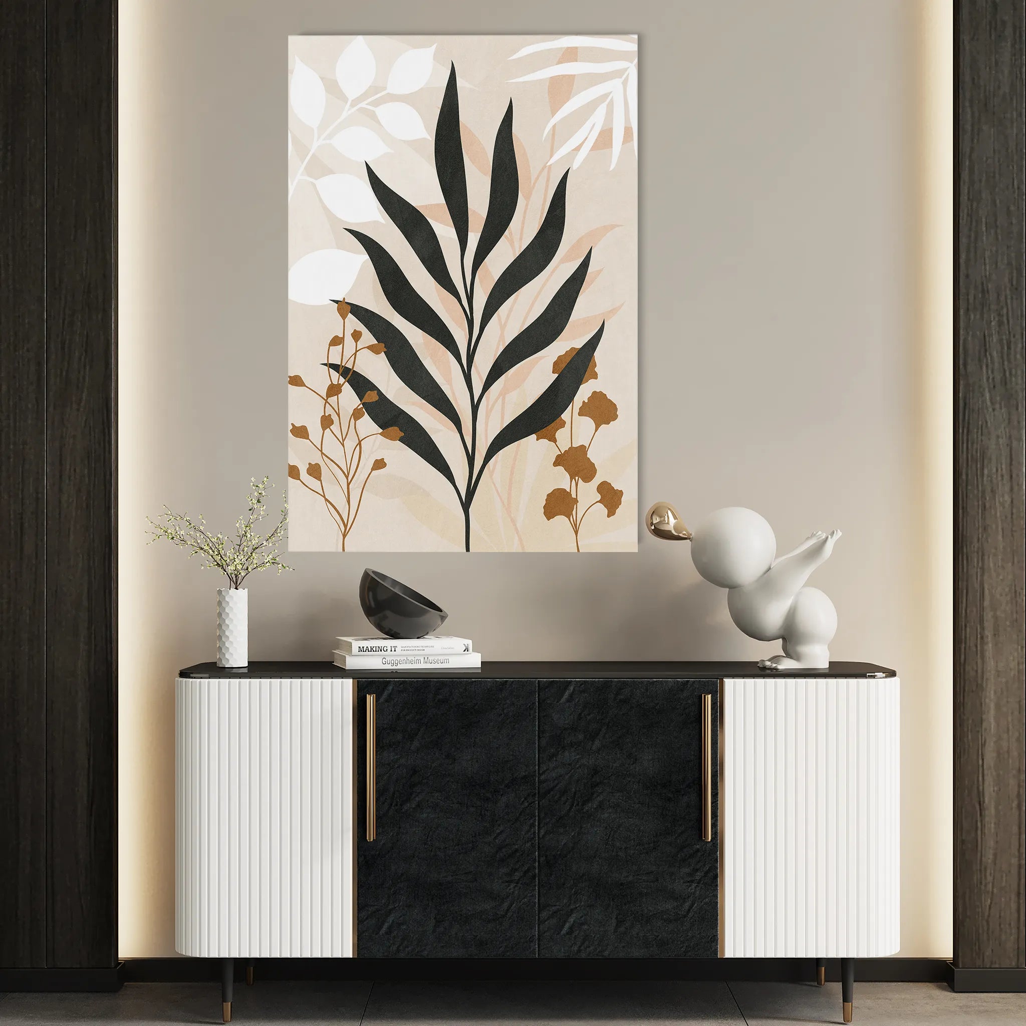 Boho Canvas Wall Art WAD068-BH 90 x 60 cm / Stretched on hidden frame