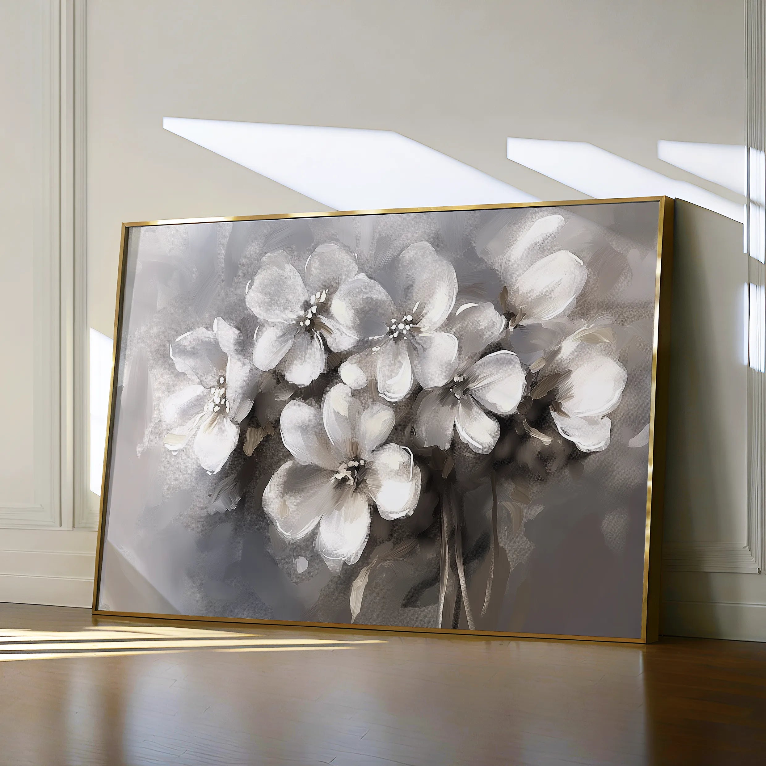 Floral Canvas Wall Art WAD068-F 90 x 60 cm / Stretched on hidden frame