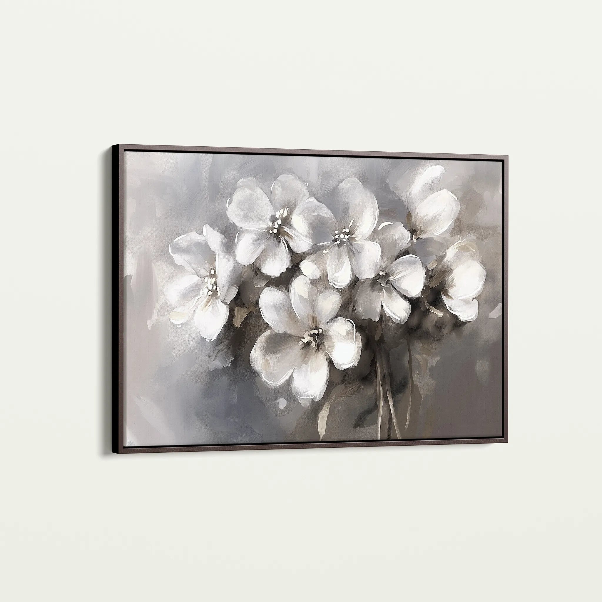 Floral Canvas Wall Art WAD068-F 90 x 60 cm / Stretched on hidden frame