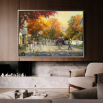 Landscape 068 Canvas Art 90 x 60 cm / Stretched on hidden frame