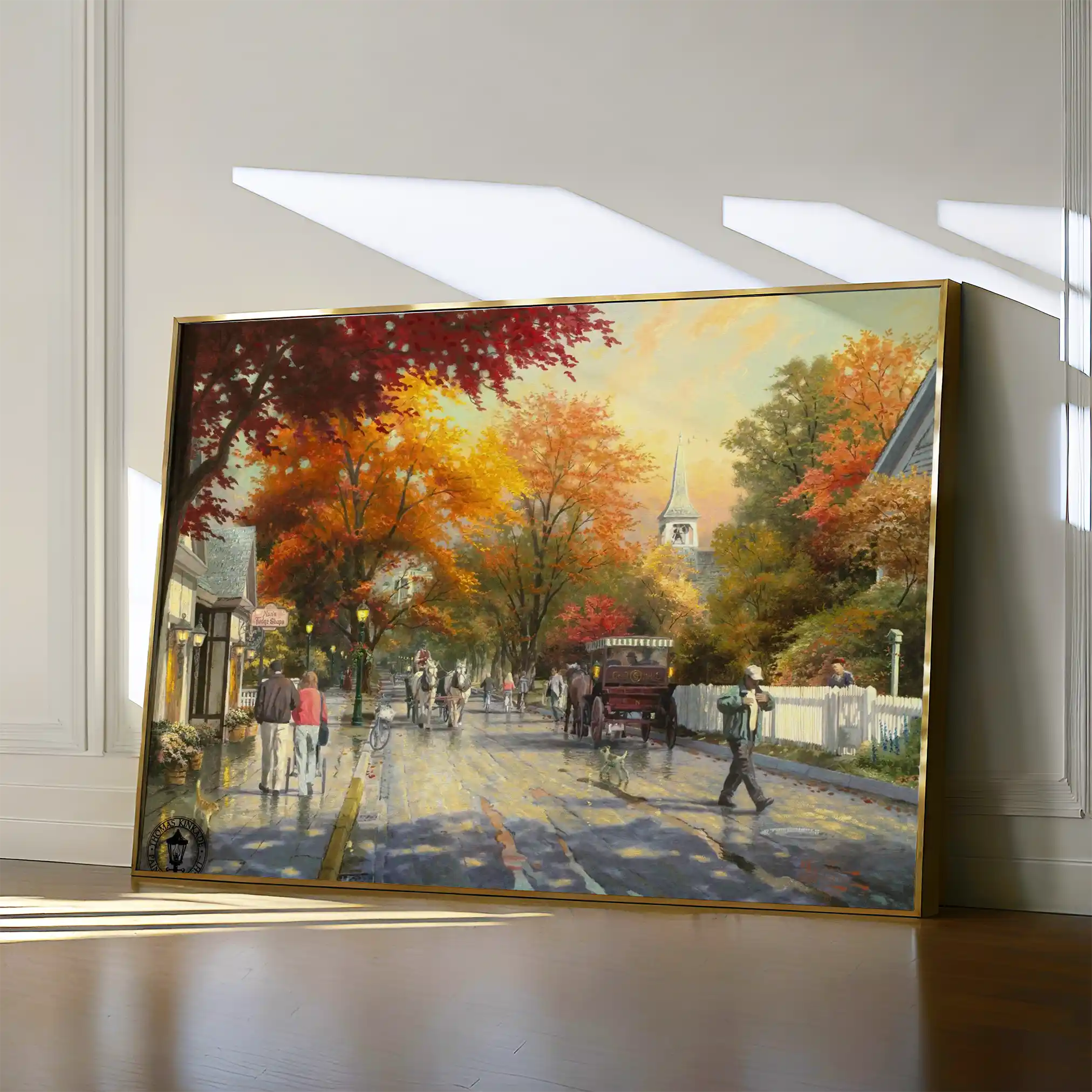 Landscape 068 Canvas Art 90 x 60 cm / Stretched on hidden frame