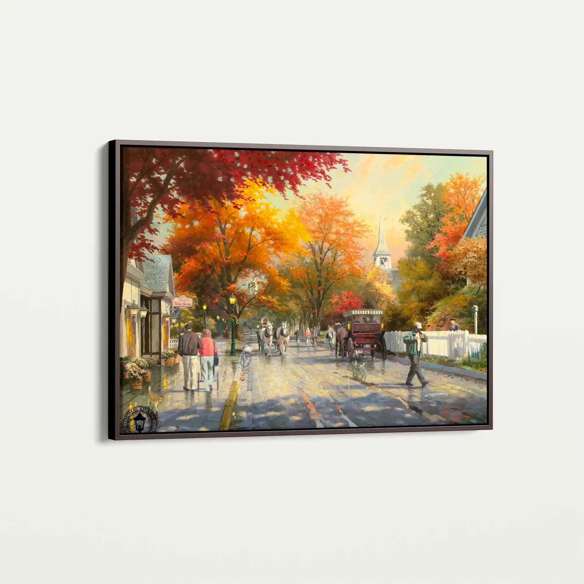 Landscape 068 Canvas Art 90 x 60 cm / Stretched on hidden frame