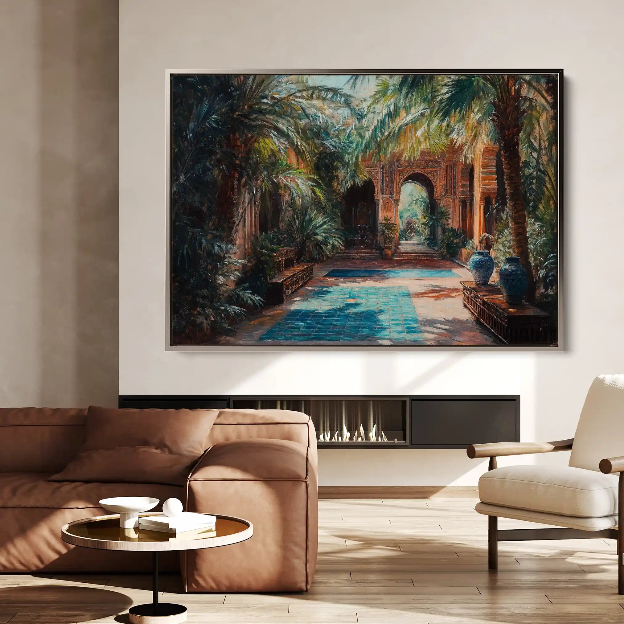 Orientalist 068 Canvas Art 90 x 60 cm / Stretched on hidden frame