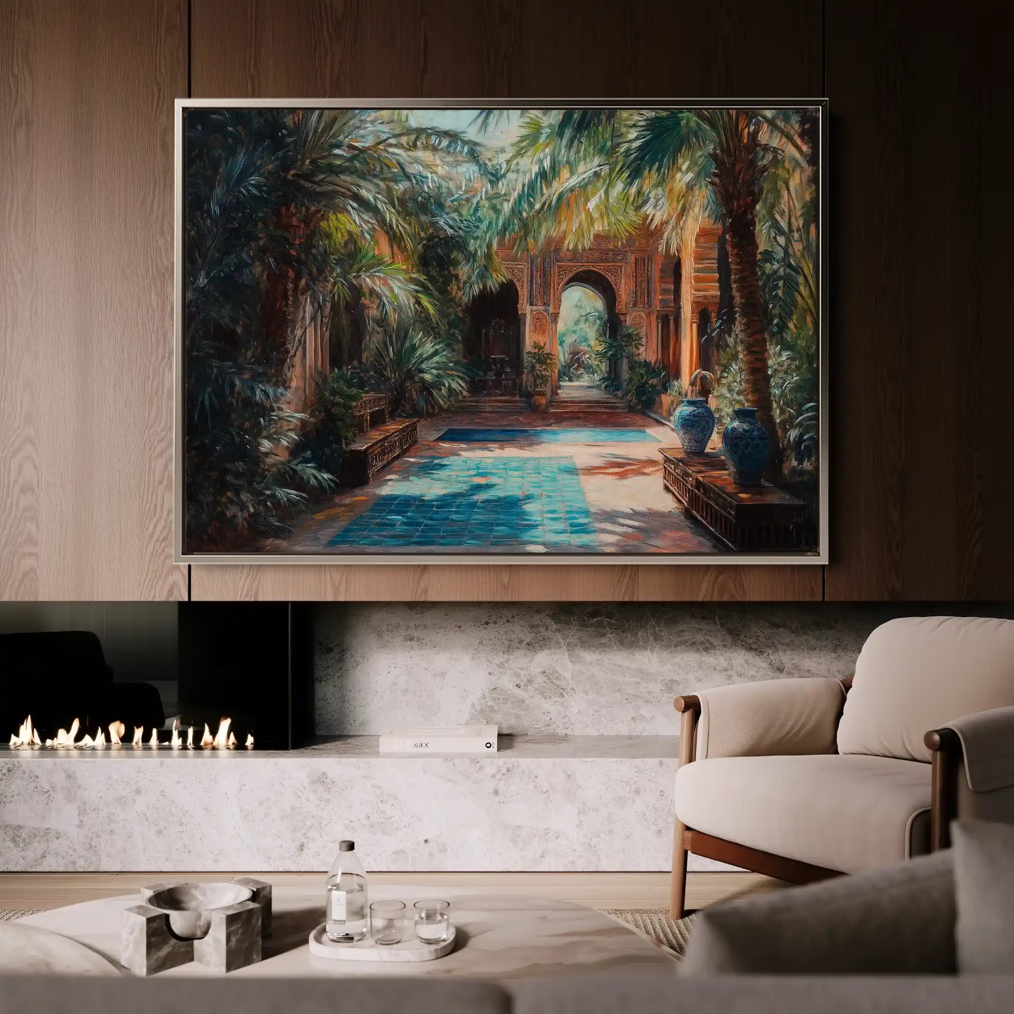 Orientalist 068 Canvas Art 90 x 60 cm / Stretched on hidden frame