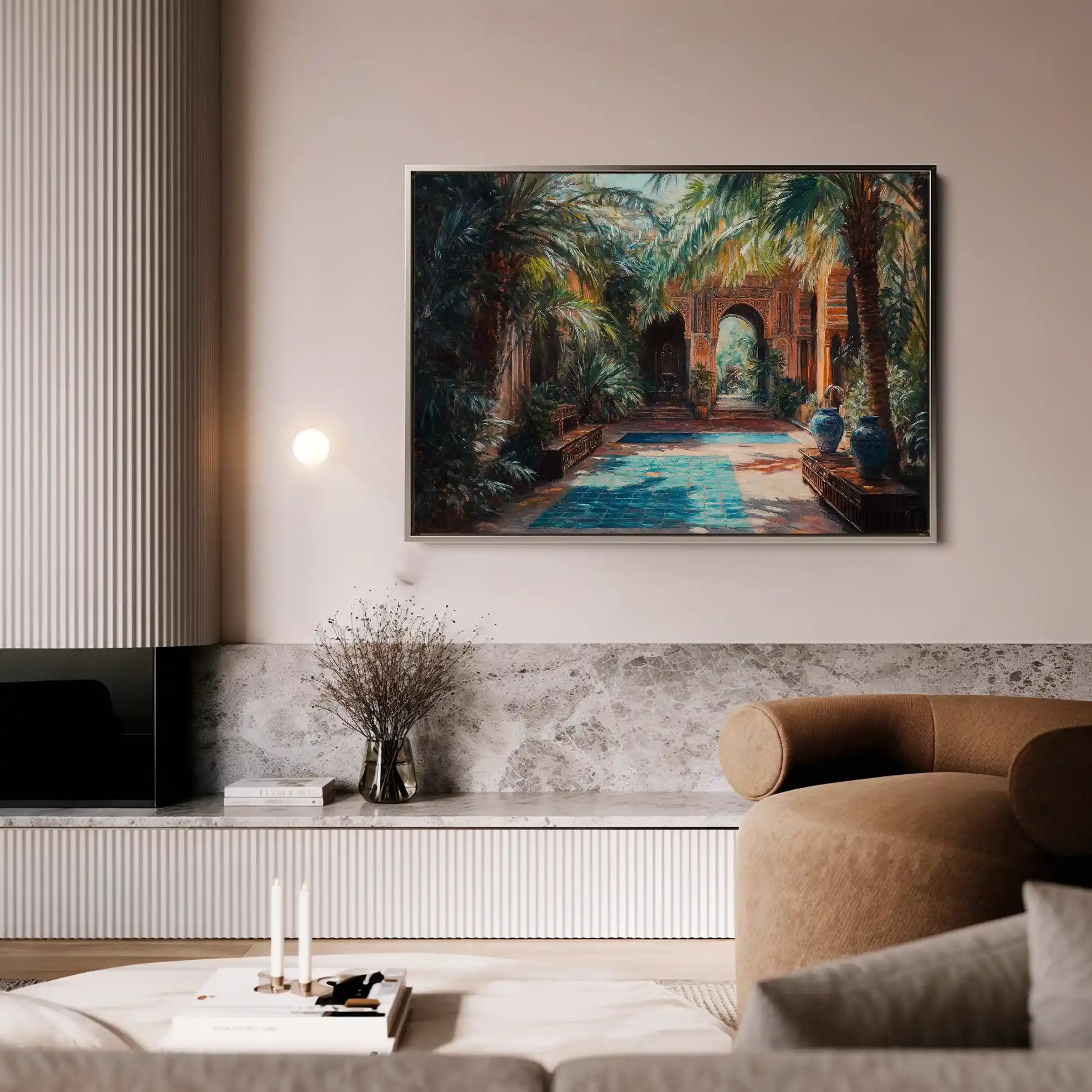 Orientalist 068 Canvas Art 90 x 60 cm / Stretched on hidden frame