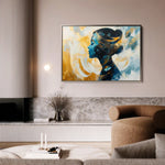 Portrait 068 Canvas Art 90 x 60 cm / Stretched on hidden frame