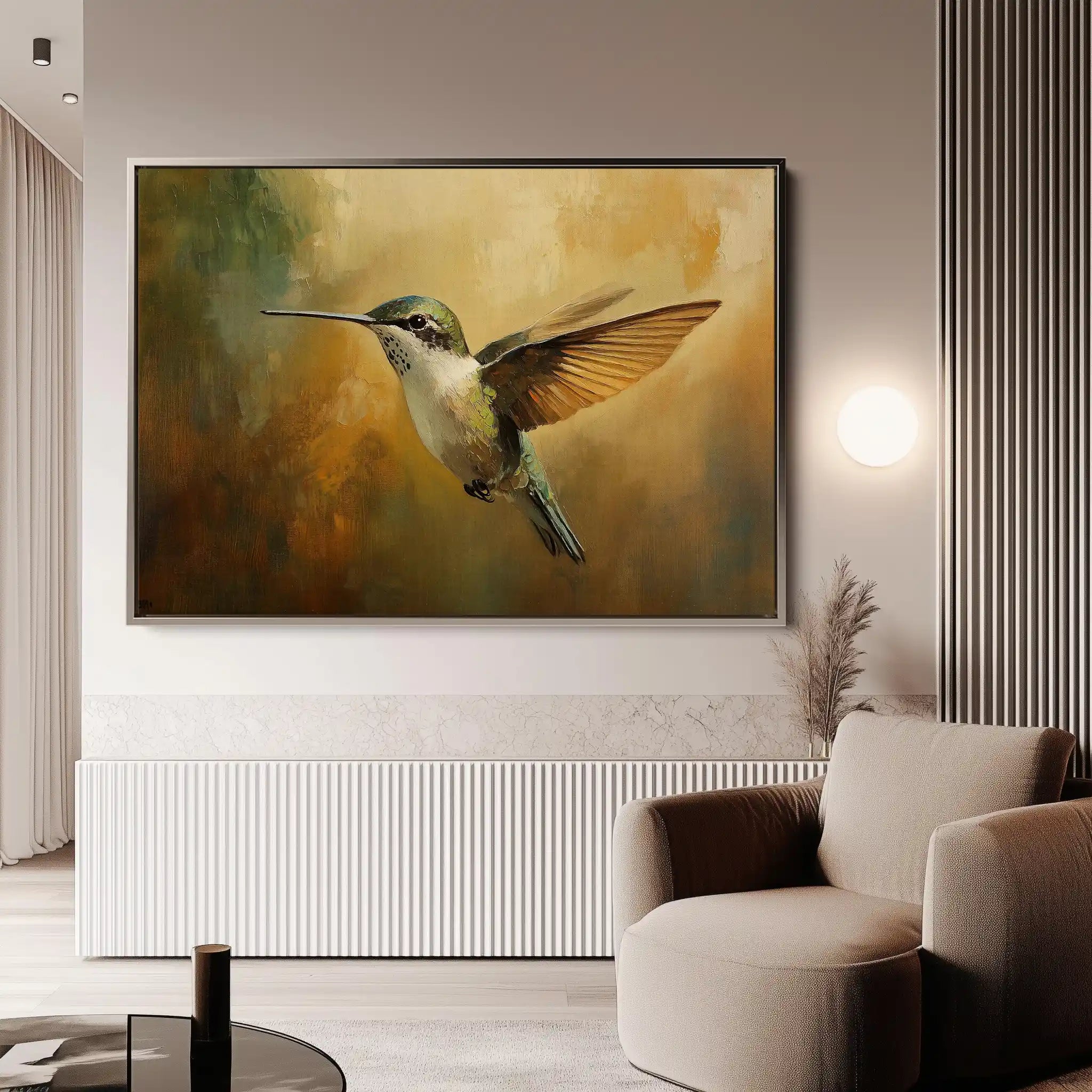 Animals 069 Canvas Art 90 x 60 cm / Stretched on hidden frame