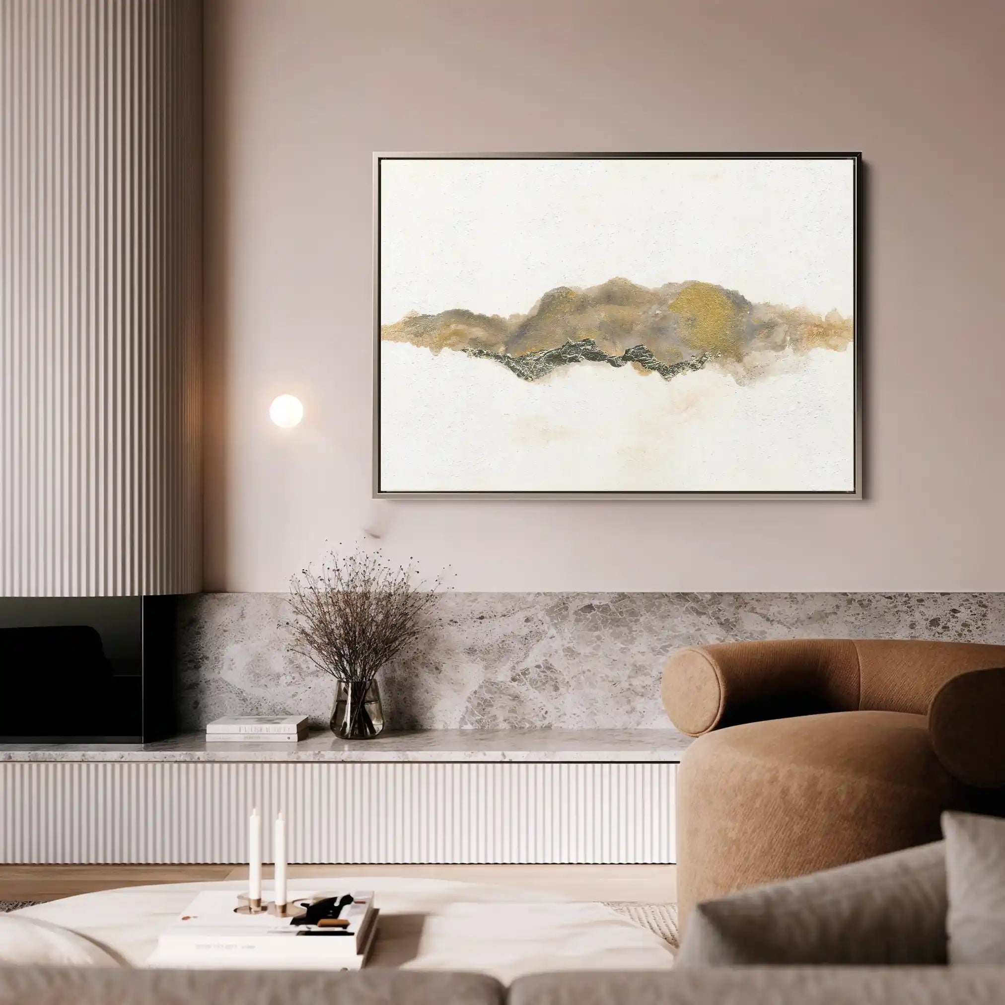 Abstract 069 Canvas Art 60 x 40 cm / Stretched on hidden frame