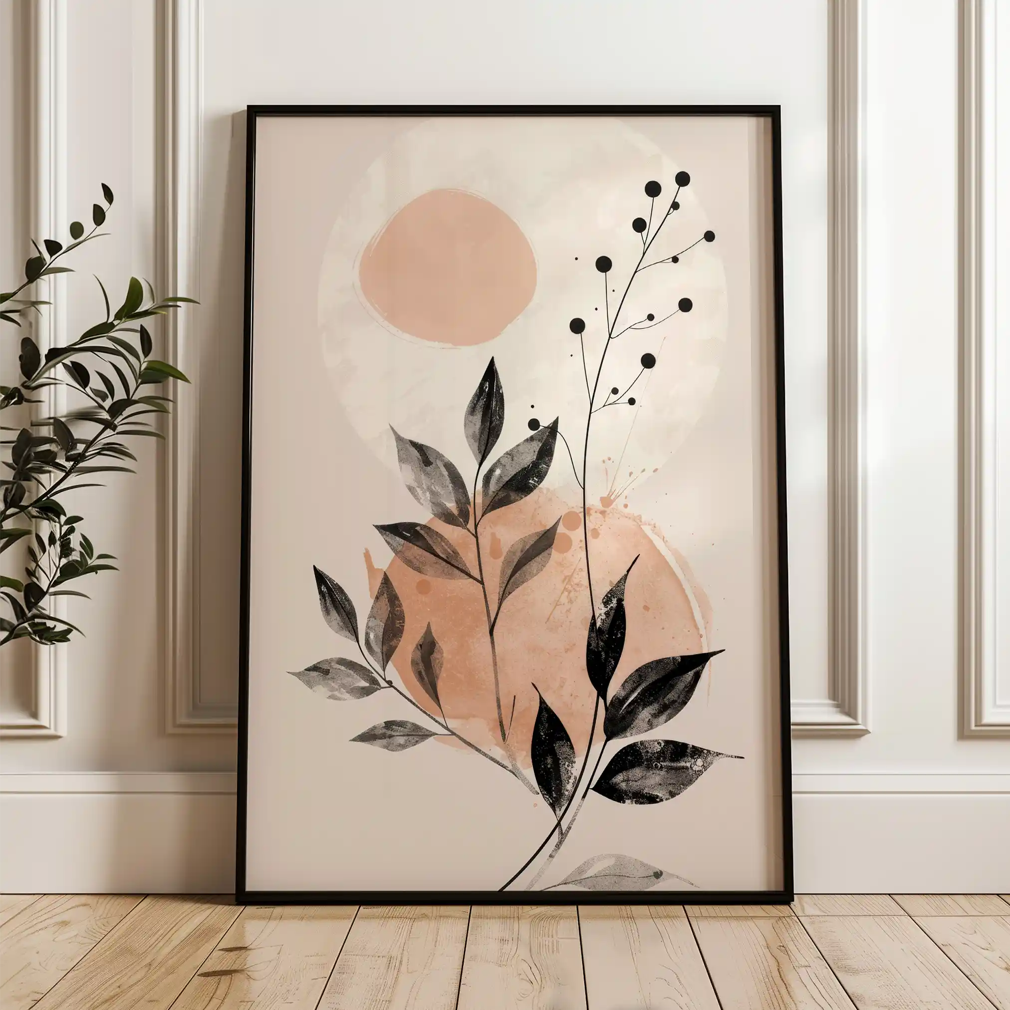 Boho 069 Canvas Art 90 x 60 cm / Stretched on hidden frame