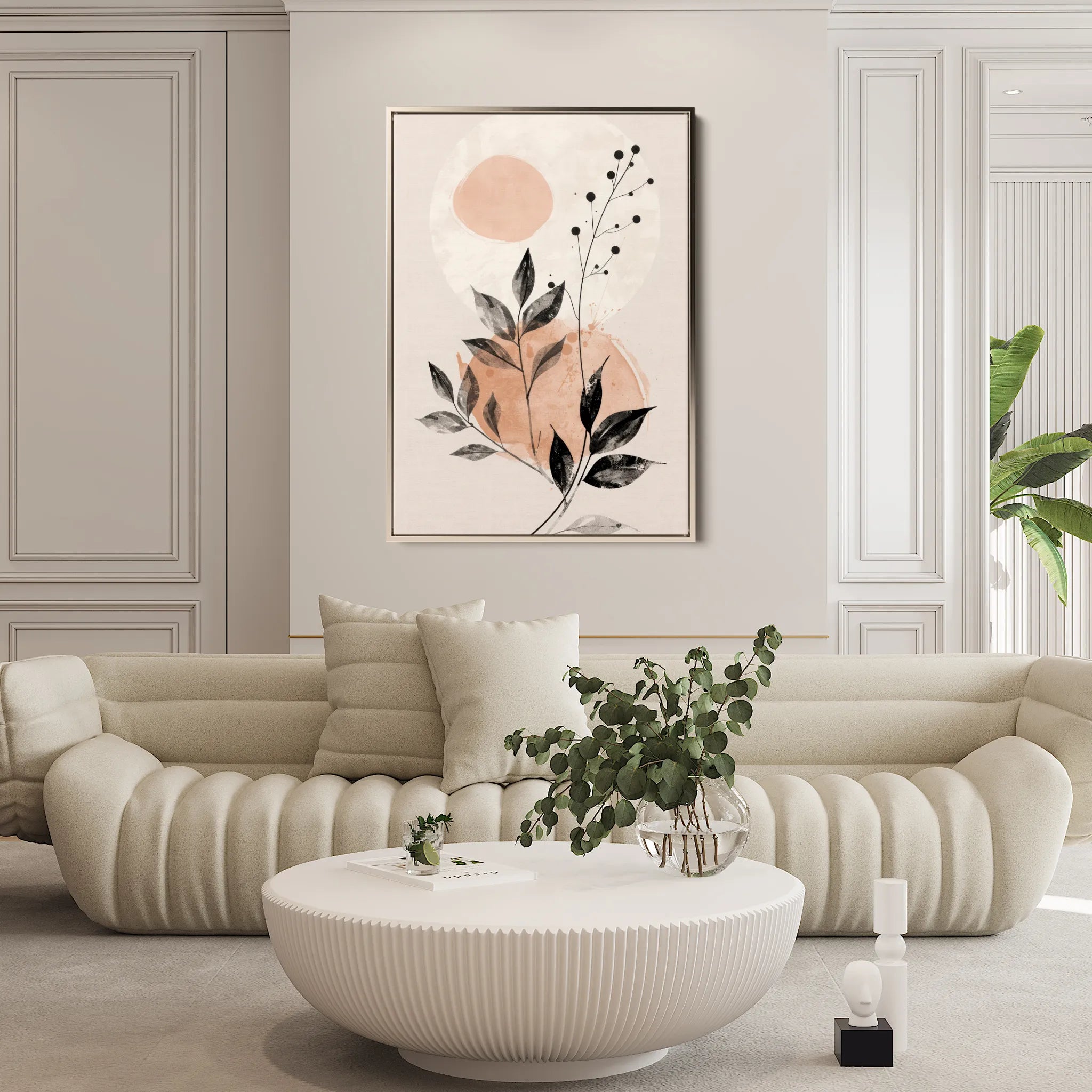 Boho Canvas Wall Art WAD069-BH 90 x 60 cm / Stretched on hidden frame