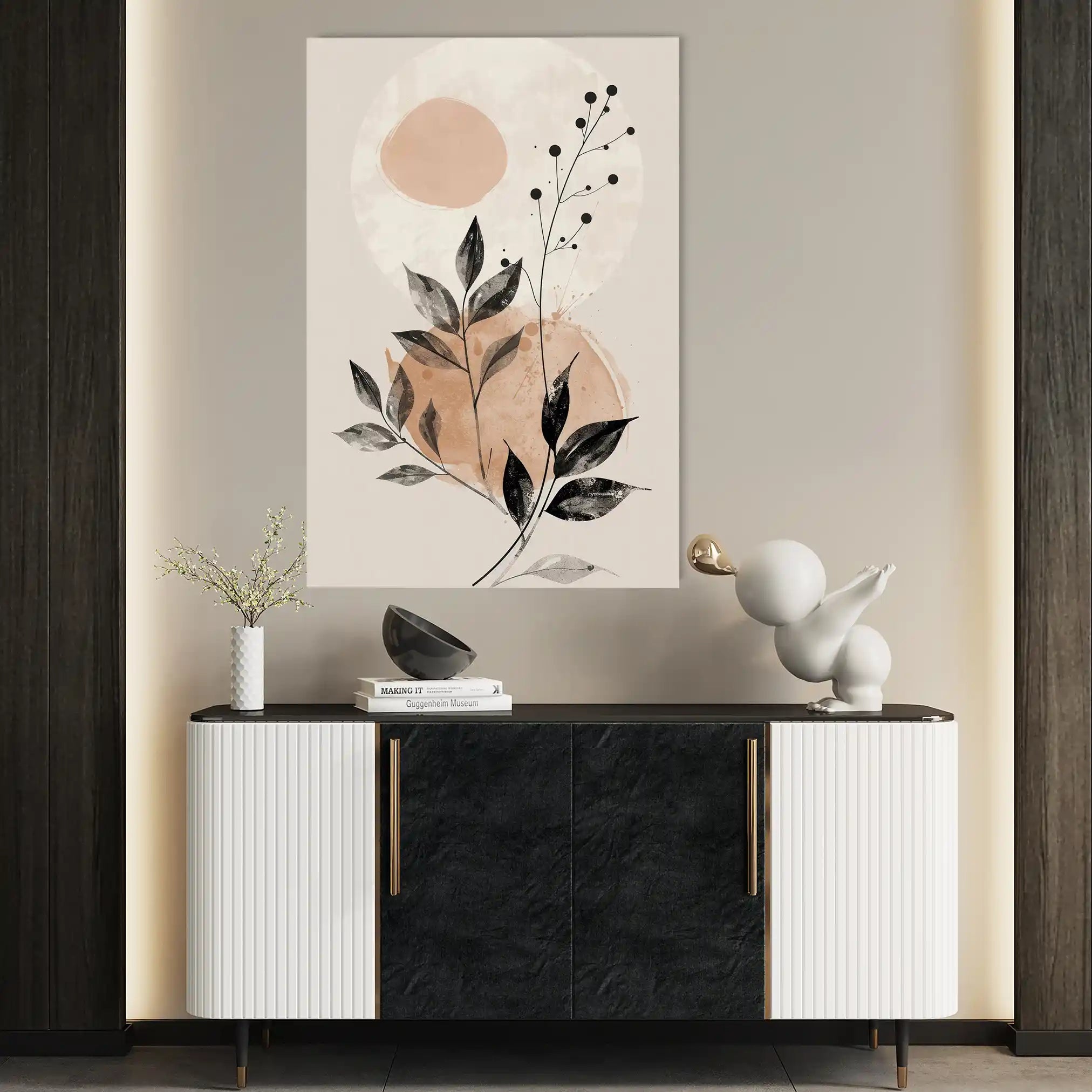 Boho 069 Canvas Art 90 x 60 cm / Stretched on hidden frame