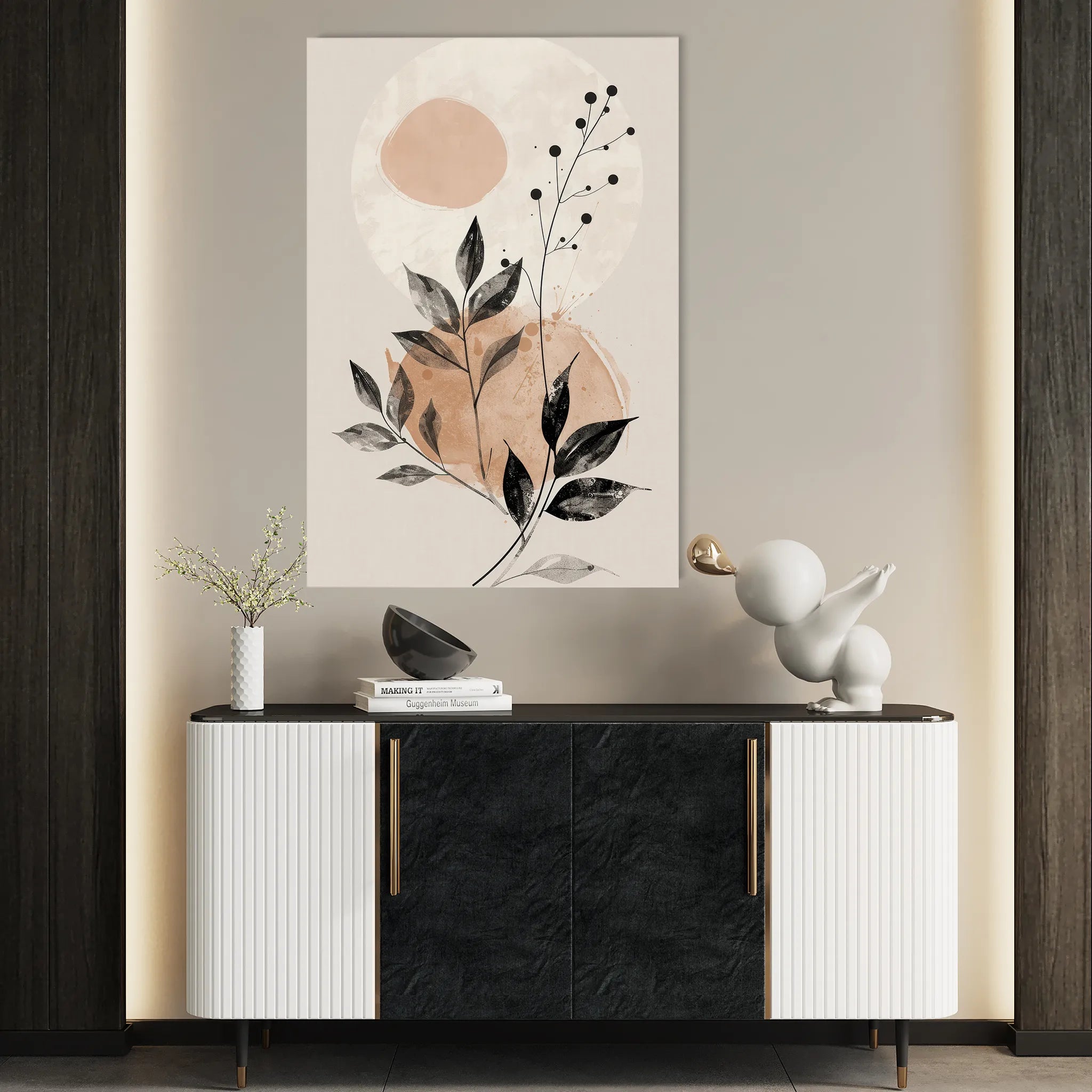 Boho Canvas Wall Art WAD069-BH 90 x 60 cm / Stretched on hidden frame