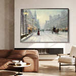 Landscape 069 Canvas Art 90 x 60 cm / Stretched on hidden frame