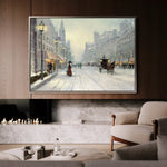 Landscape 069 Canvas Art 90 x 60 cm / Stretched on hidden frame