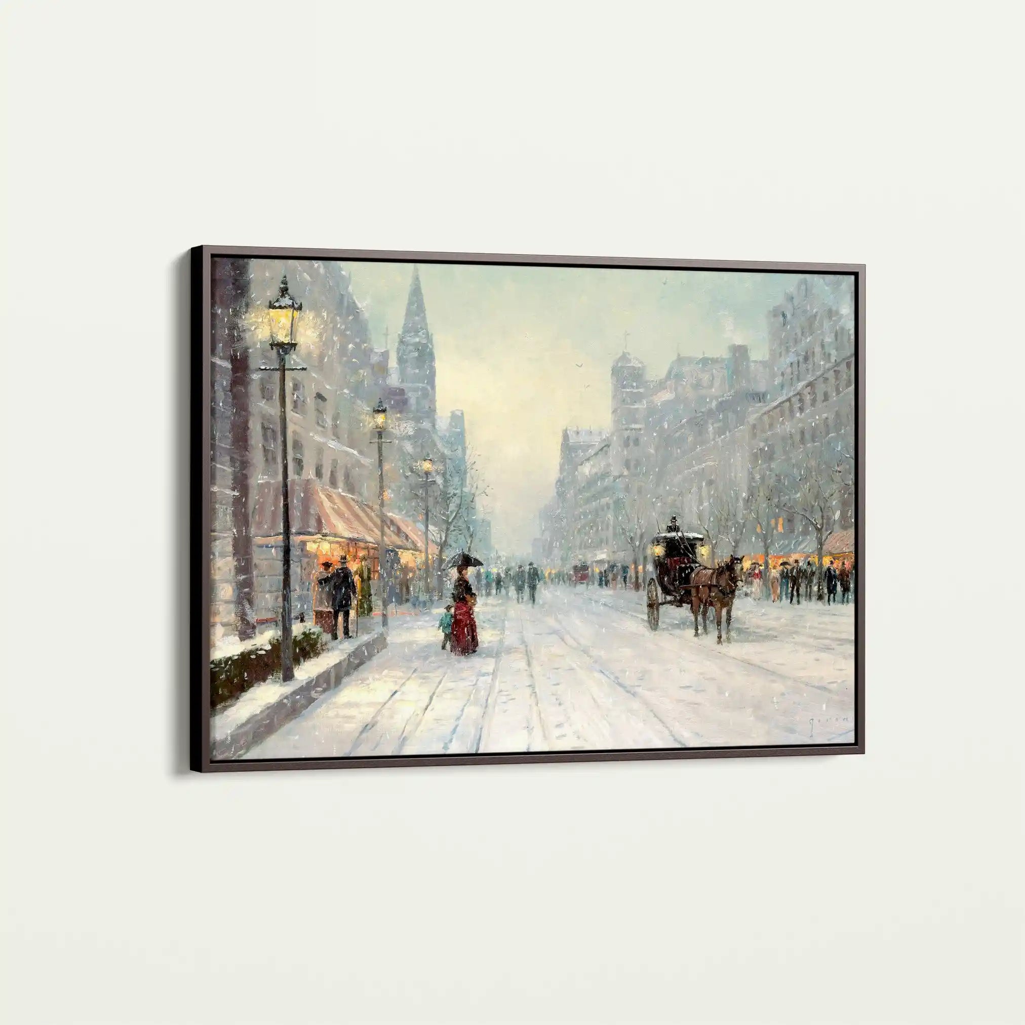 Landscape 069 Canvas Art 90 x 60 cm / Stretched on hidden frame