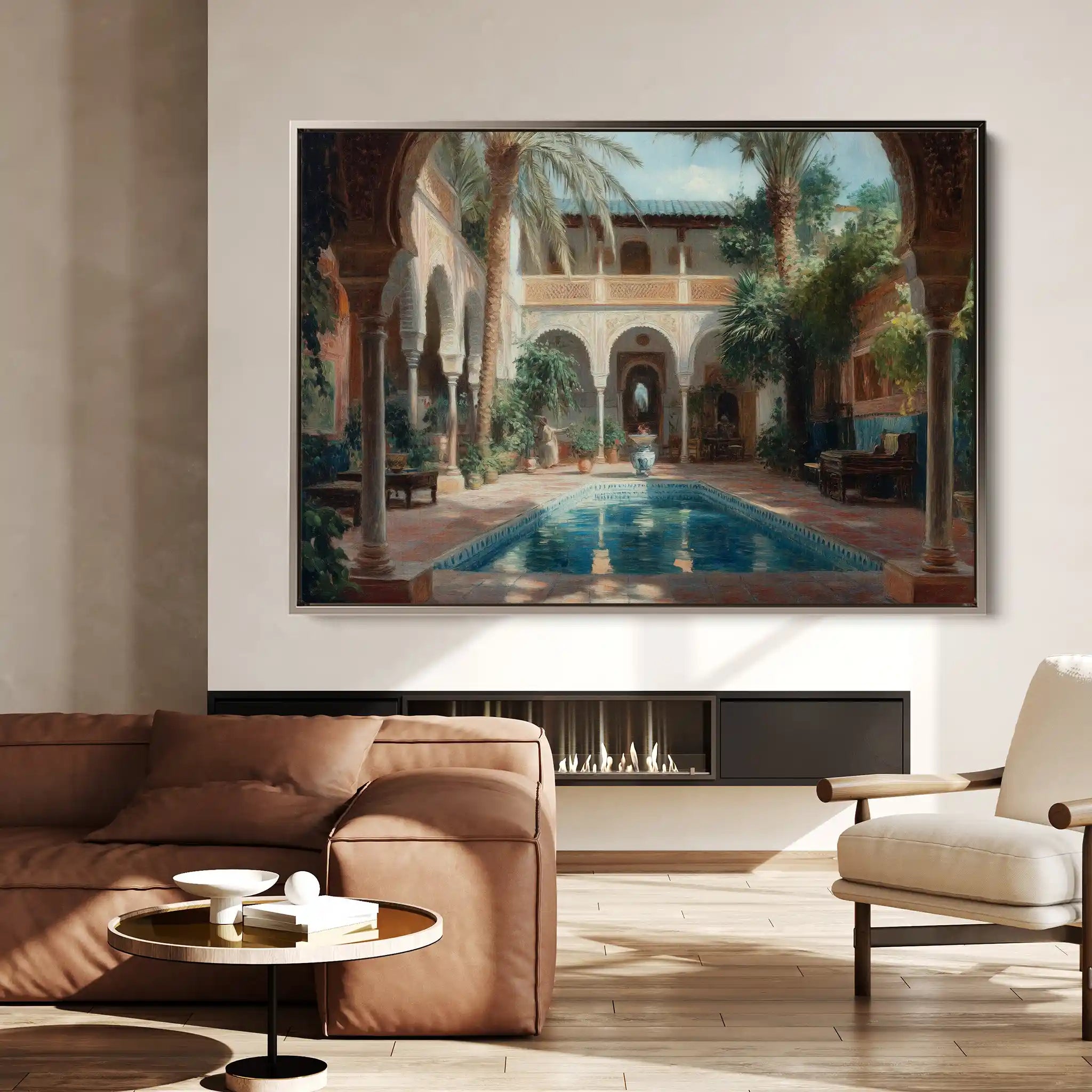 Orientalist 069 Canvas Art 90 x 60 cm / Stretched on hidden frame