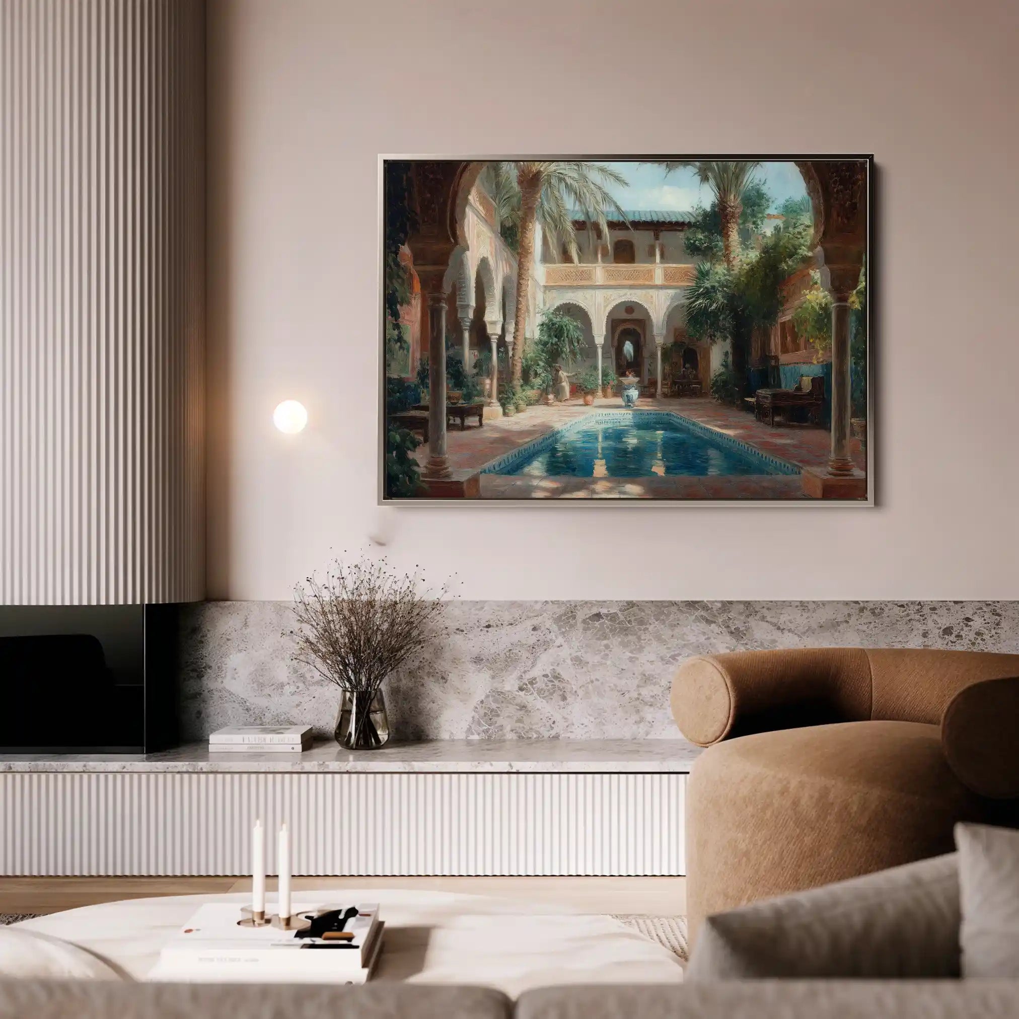 Orientalist 069 Canvas Art 90 x 60 cm / Stretched on hidden frame