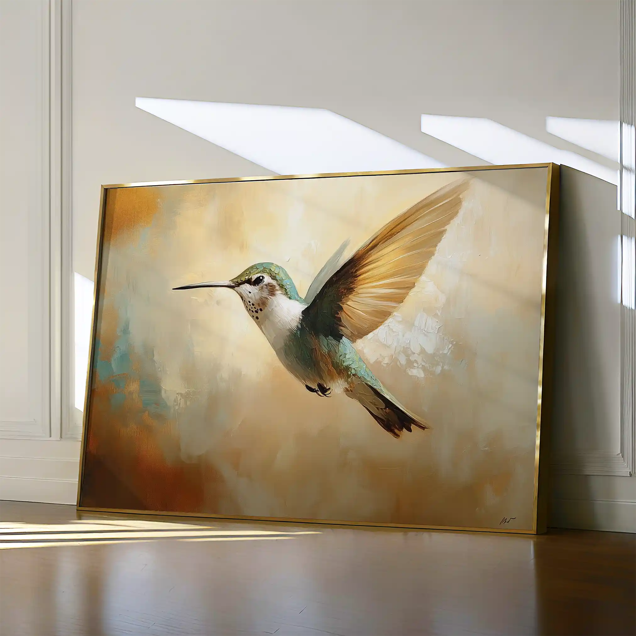 Animals 070 Canvas Art 90 x 60 cm / Stretched on hidden frame