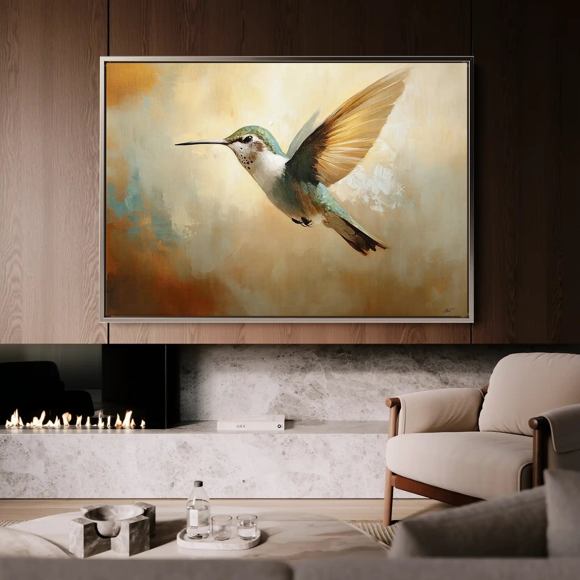 Animals 070 Canvas Art 90 x 60 cm / Stretched on hidden frame