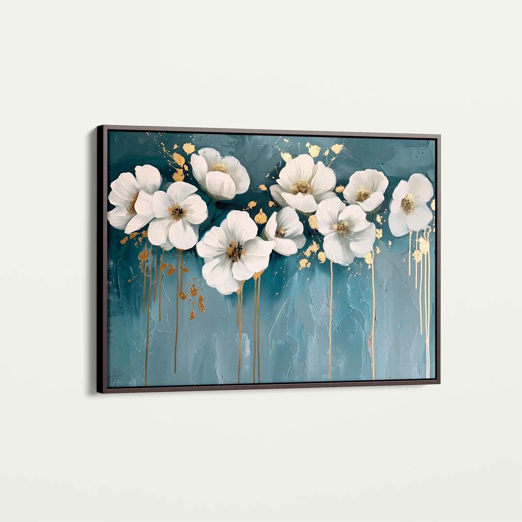 Floral Canvas Wall Art WAD070-F 90 x 60 cm / Stretched on hidden frame