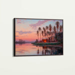 Orientalist 070 Canvas Art 90 x 60 cm / Stretched on hidden frame