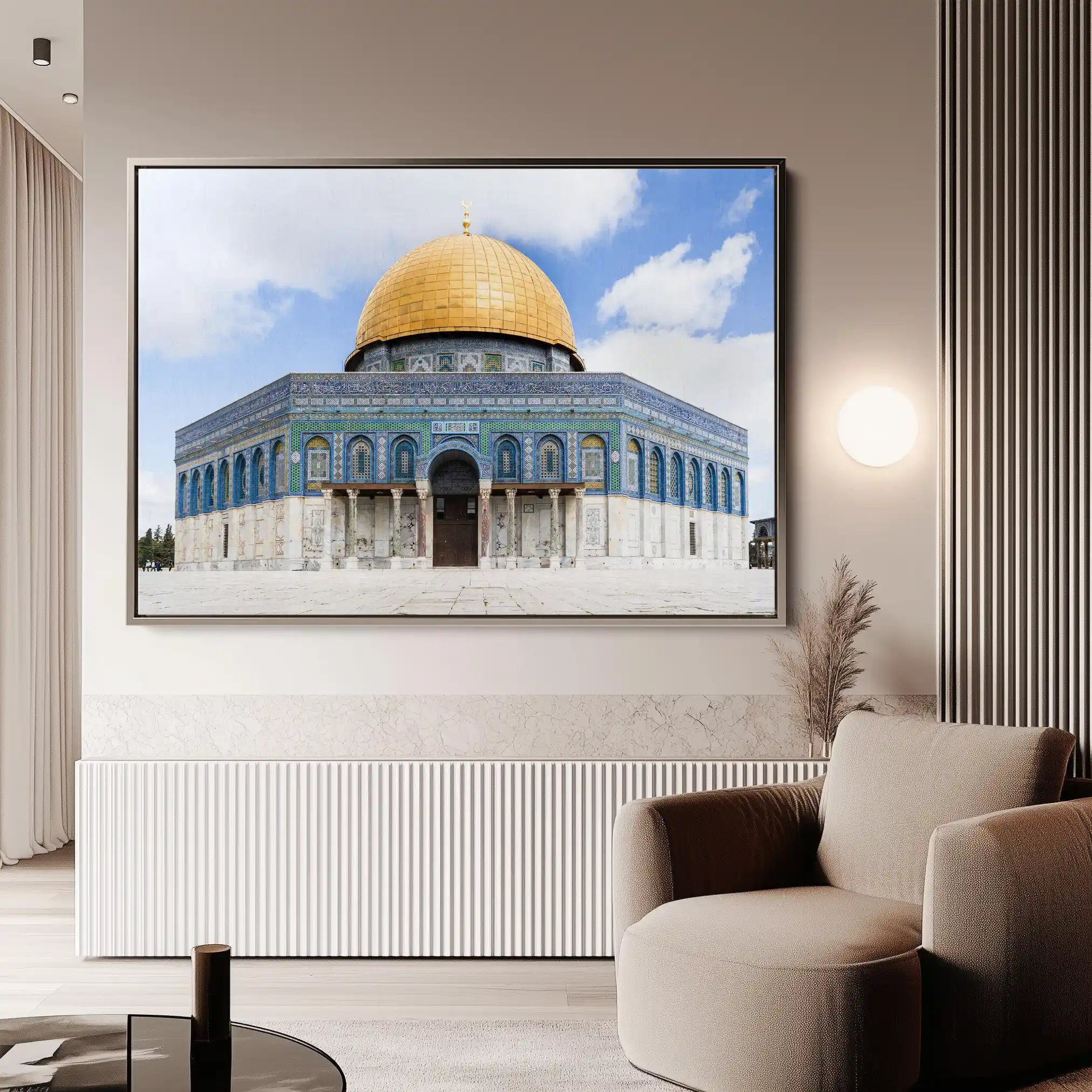 Palestine 070 Canvas Art 90 x 60 cm / Stretched on hidden frame