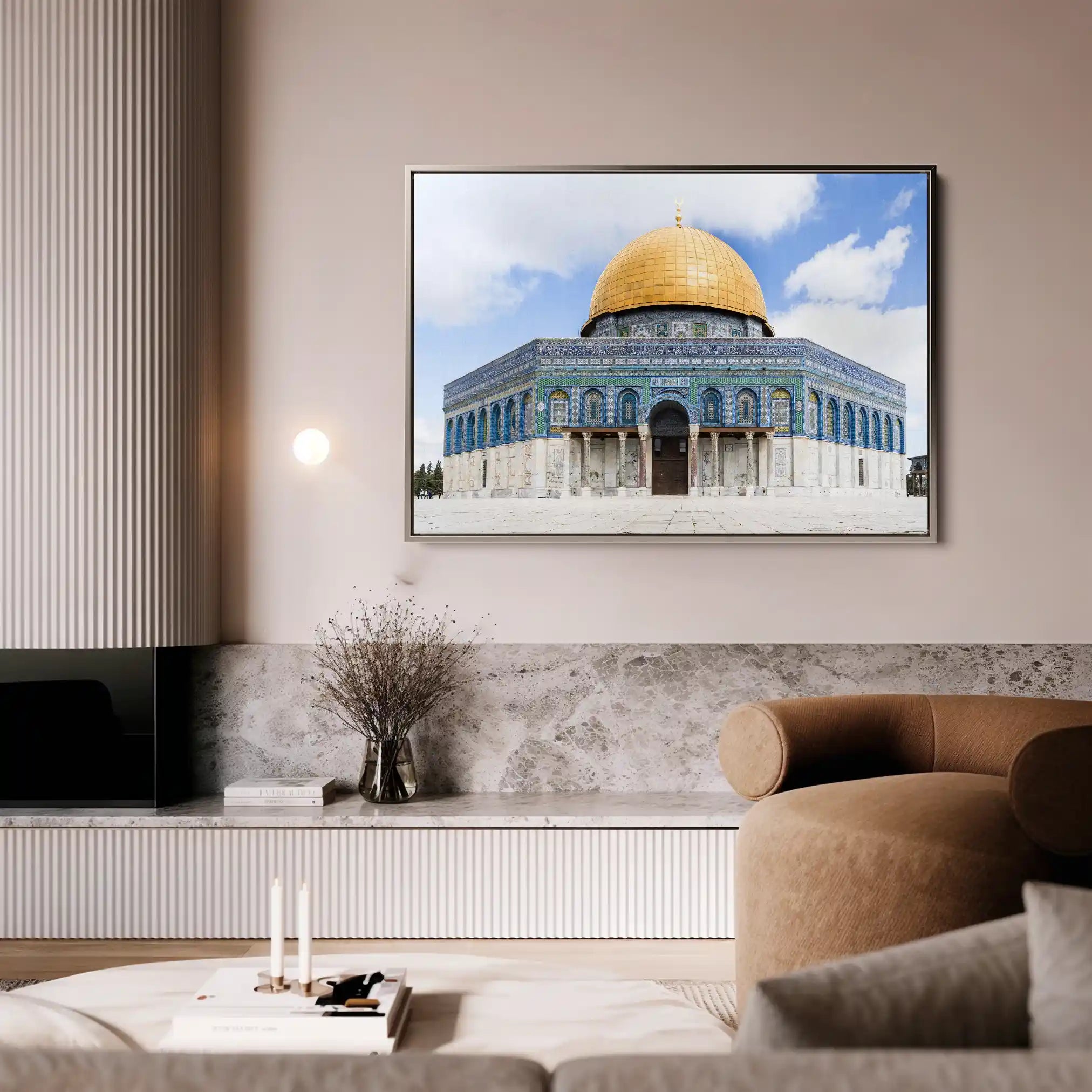 Palestine 070 Canvas Art 90 x 60 cm / Stretched on hidden frame