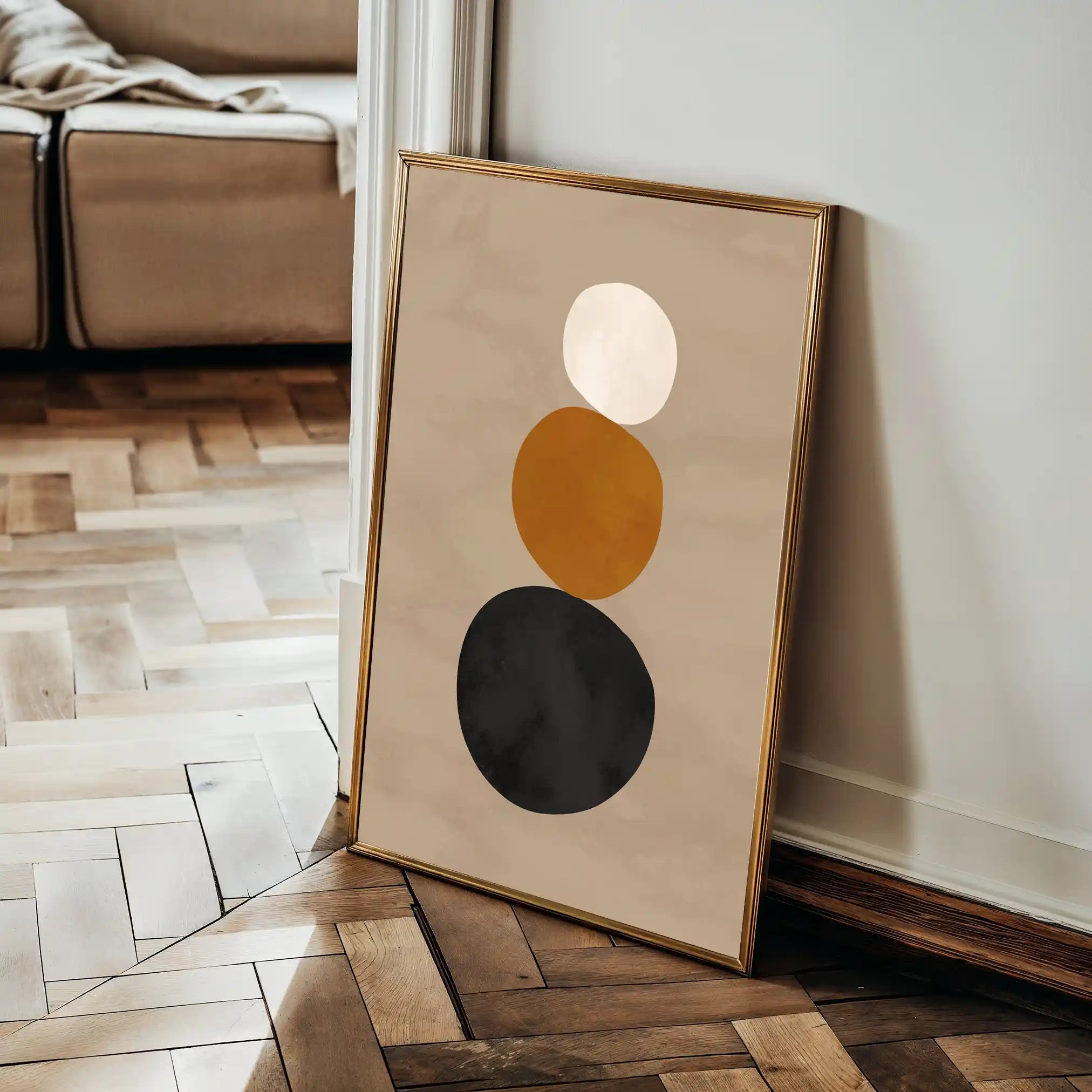 Boho 071 Canvas Art 90 x 60 cm / Stretched on hidden frame