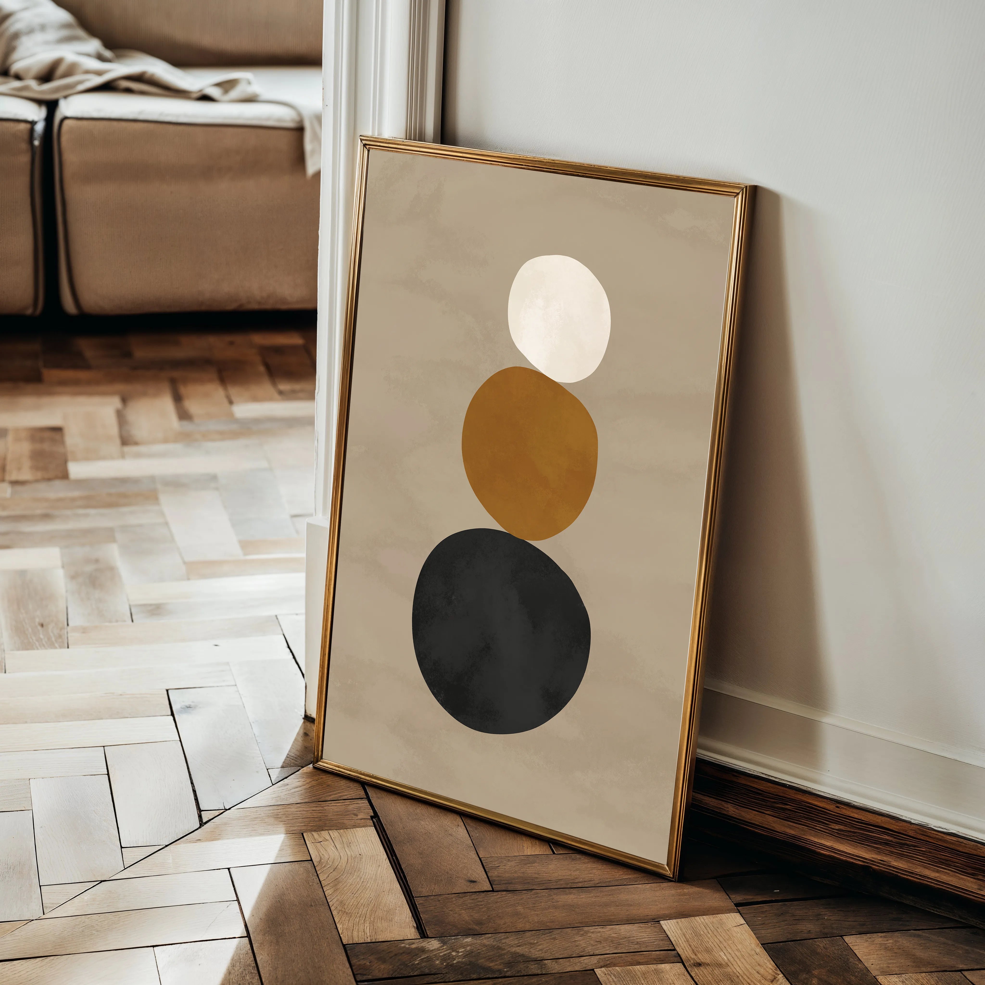 Boho Canvas Wall Art WAD071-BH 90 x 60 cm / Stretched on hidden frame