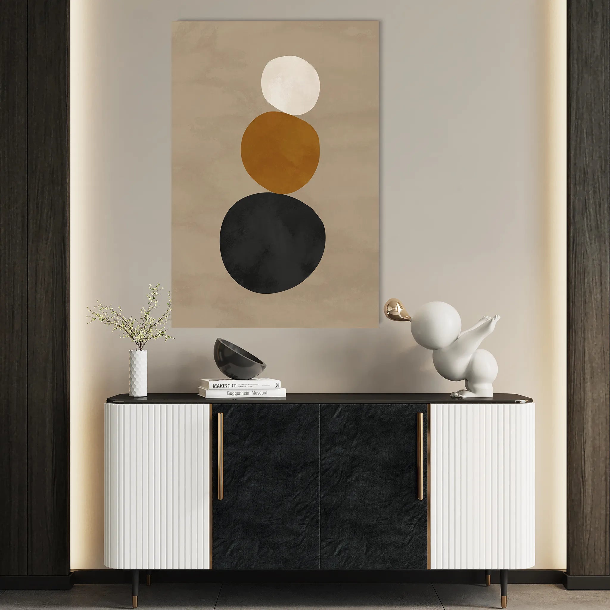 Boho Canvas Wall Art WAD071-BH 90 x 60 cm / Stretched on hidden frame