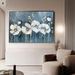 Floral Canvas Wall Art WAD071-F 90 x 60 cm / Stretched on hidden frame