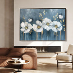 Floral Canvas Wall Art WAD071-F 90 x 60 cm / Stretched on hidden frame