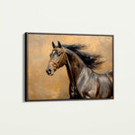 Horses 071 Canvas Art 90 x 60 cm / Stretched on hidden frame