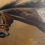 Horses 071 Canvas Art 90 x 60 cm / Stretched on hidden frame