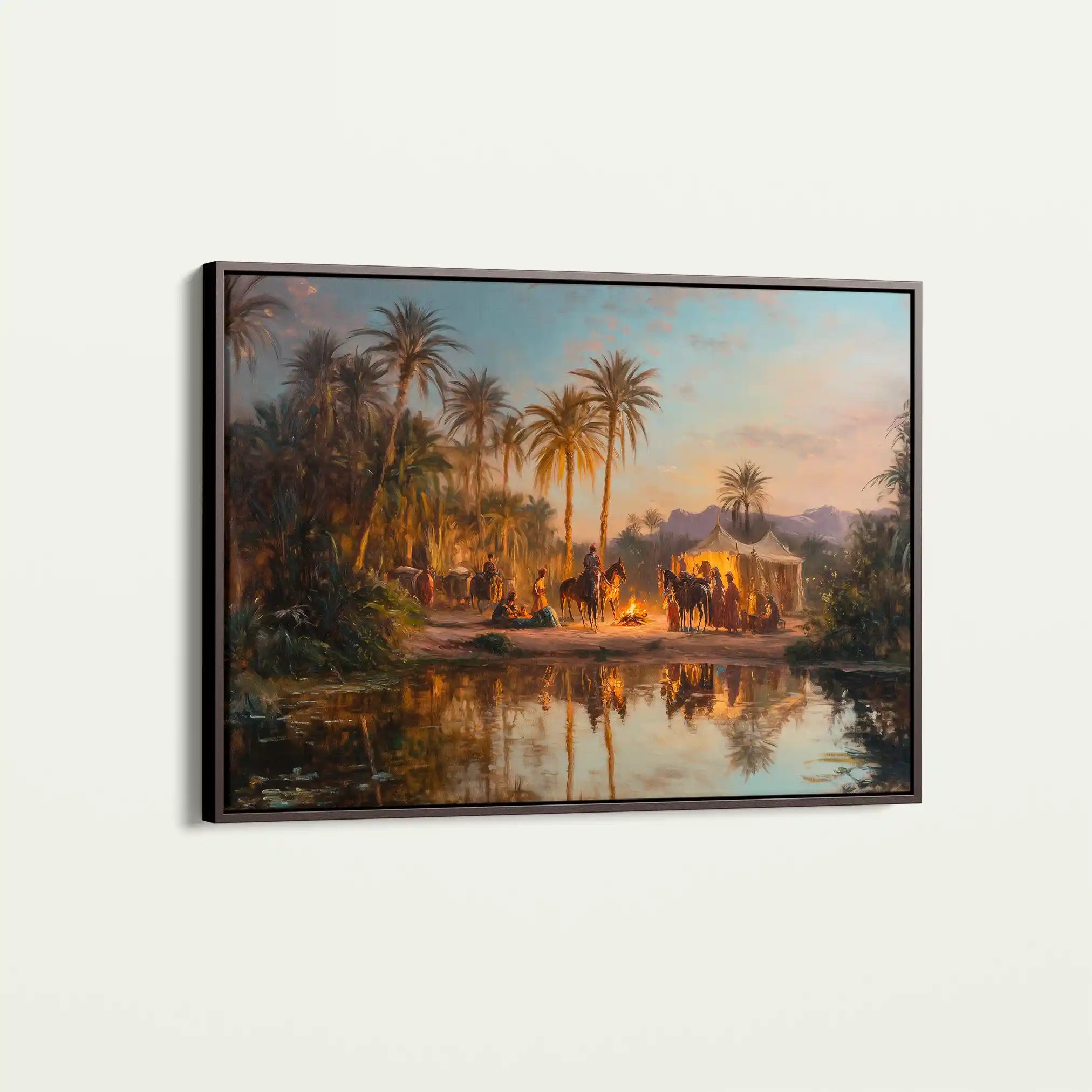 Orientalist 071 Canvas Art 90 x 60 cm / Stretched on hidden frame