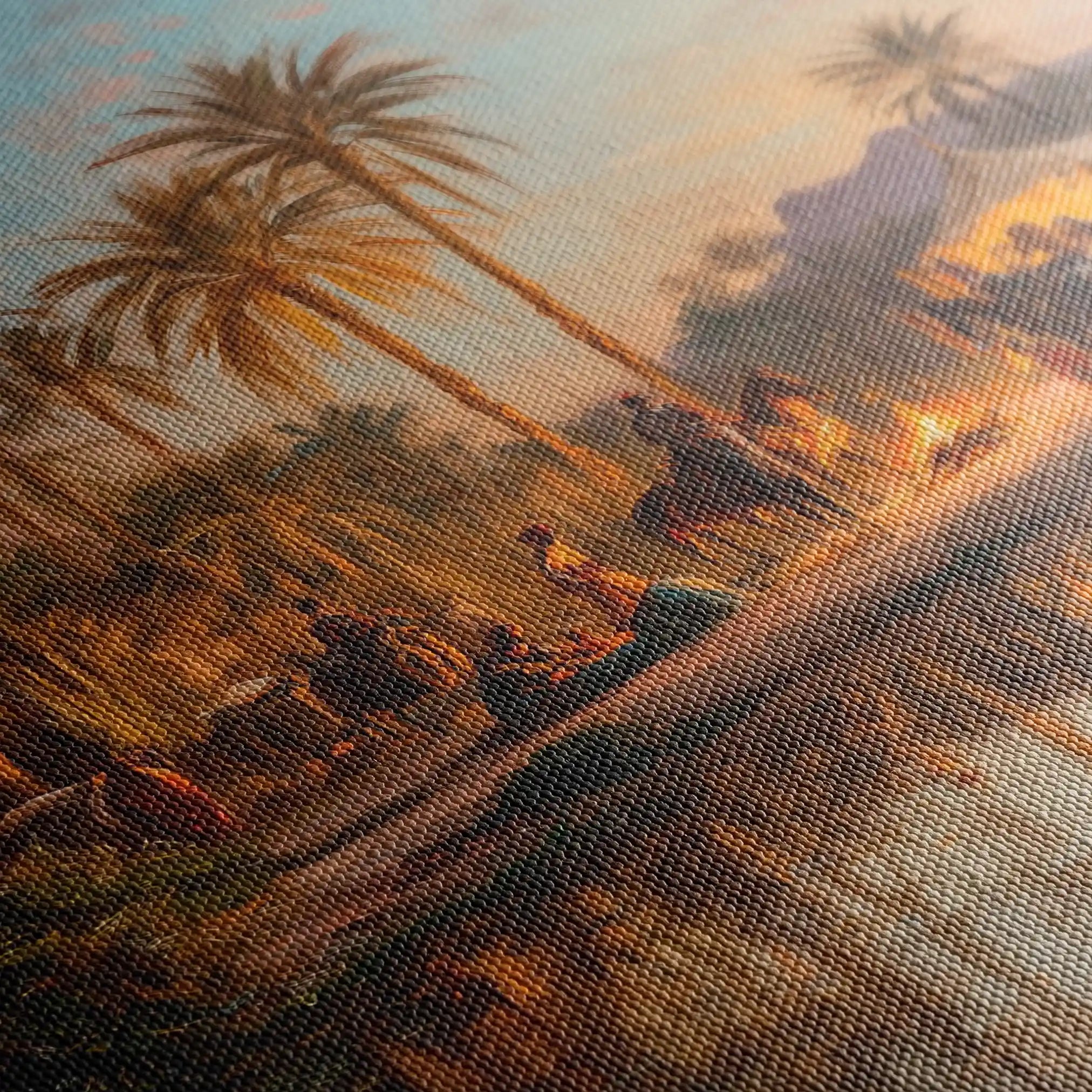 Orientalist 071 Canvas Art 90 x 60 cm / Stretched on hidden frame