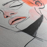 Portrait 071 Canvas Art 90 x 60 cm / Stretched on hidden frame