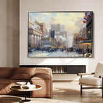 Landscape 072 Canvas Art 90 x 60 cm / Stretched on hidden frame