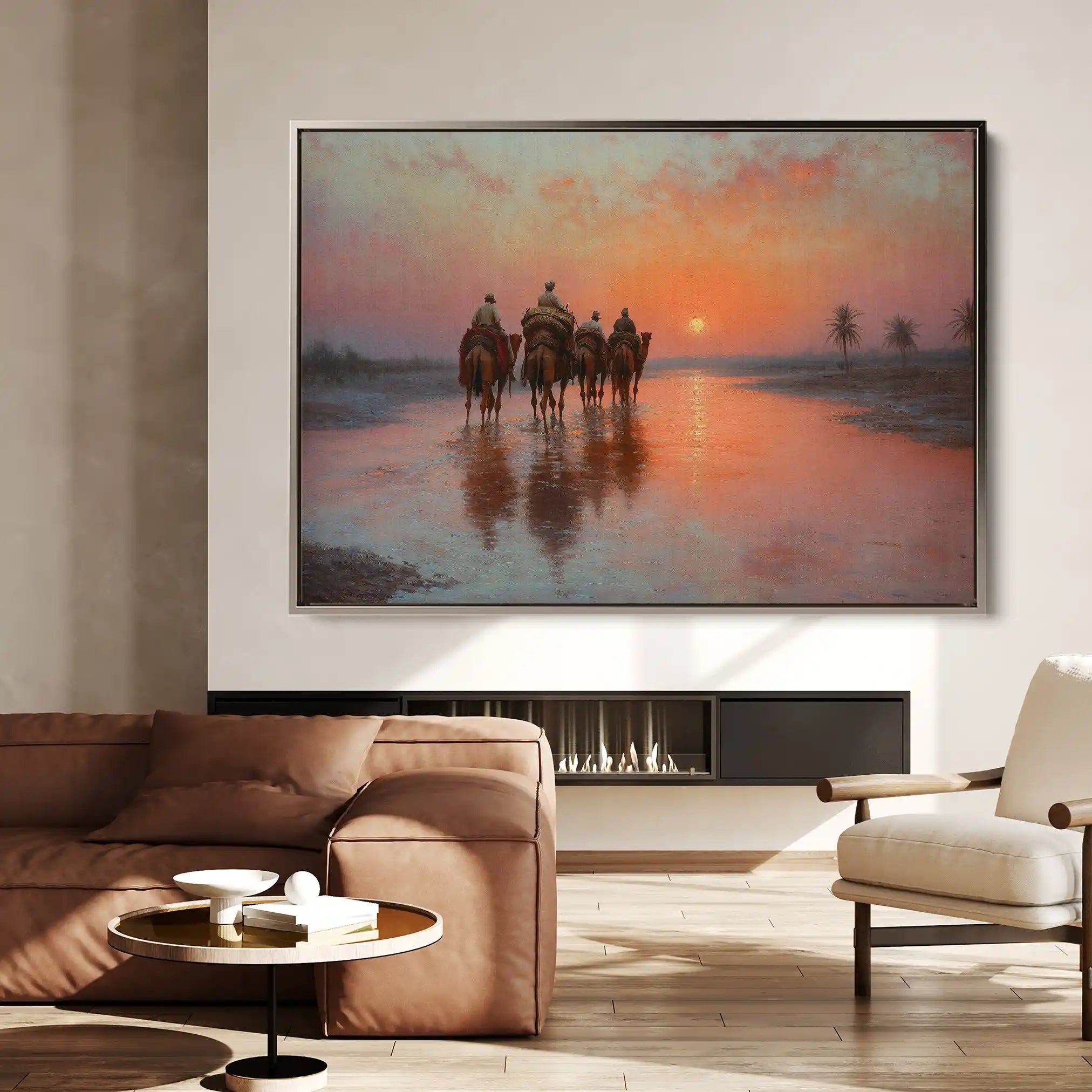 Orientalist 072 Canvas Art 90 x 60 cm / Stretched on hidden frame