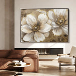 Floral Canvas Wall Art WAD073-F 90 x 60 cm / Stretched on hidden frame