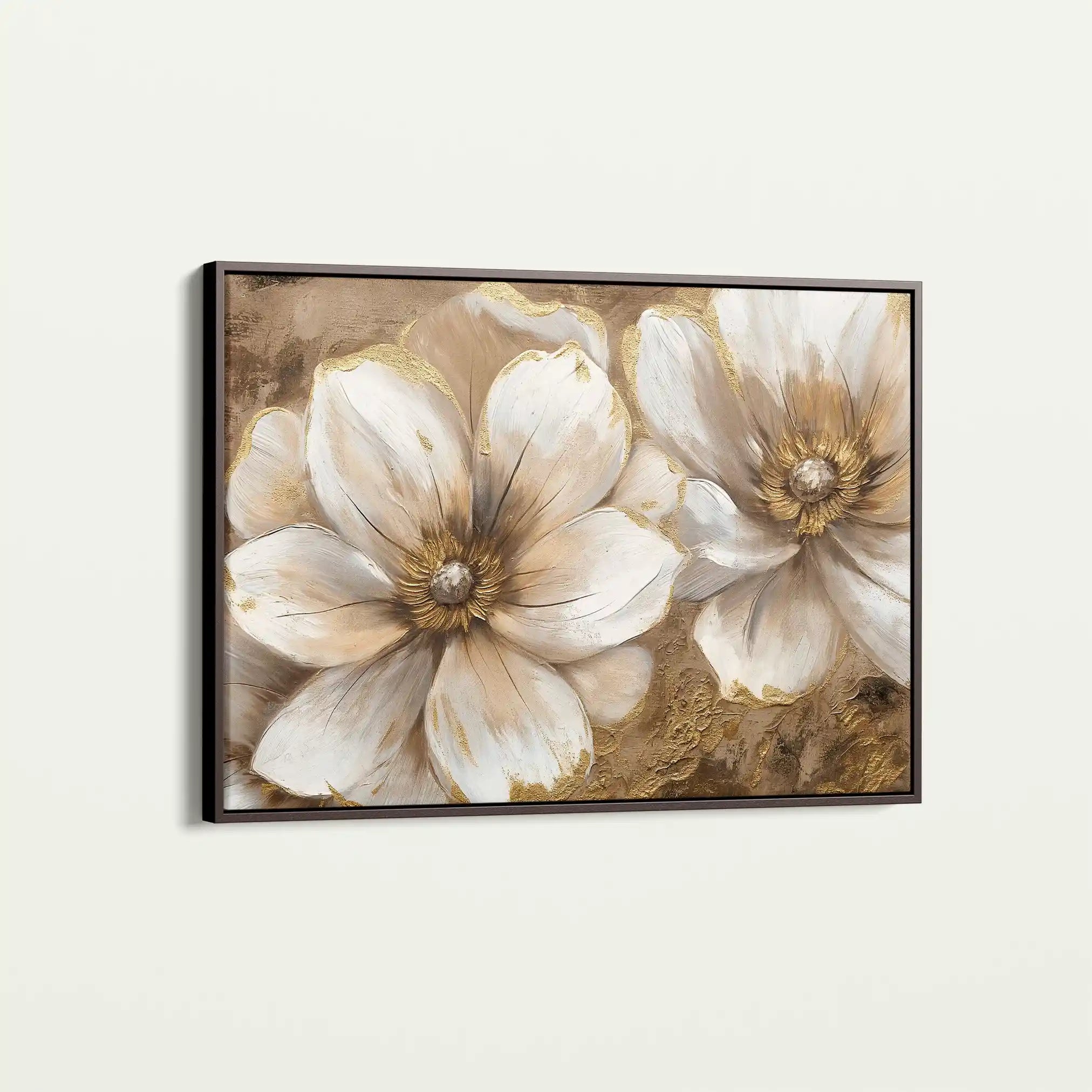 Floral Canvas Wall Art WAD073-F 90 x 60 cm / Stretched on hidden frame