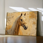Horses 073 Canvas Art 90 x 60 cm / Stretched on hidden frame