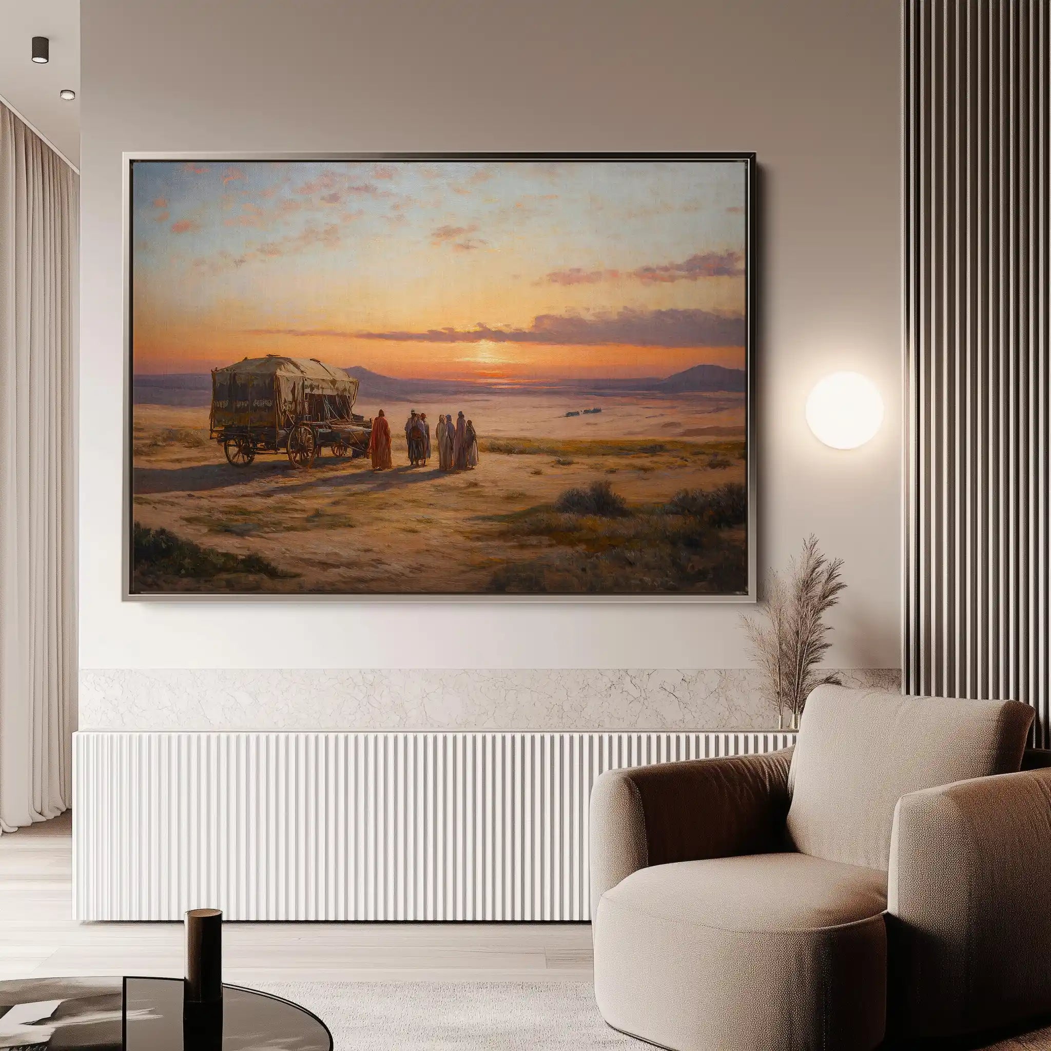 Orientalist 073 Canvas Art 90 x 60 cm / Stretched on hidden frame