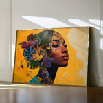 Portrait 073 Canvas Art 90 x 60 cm / Stretched on hidden frame