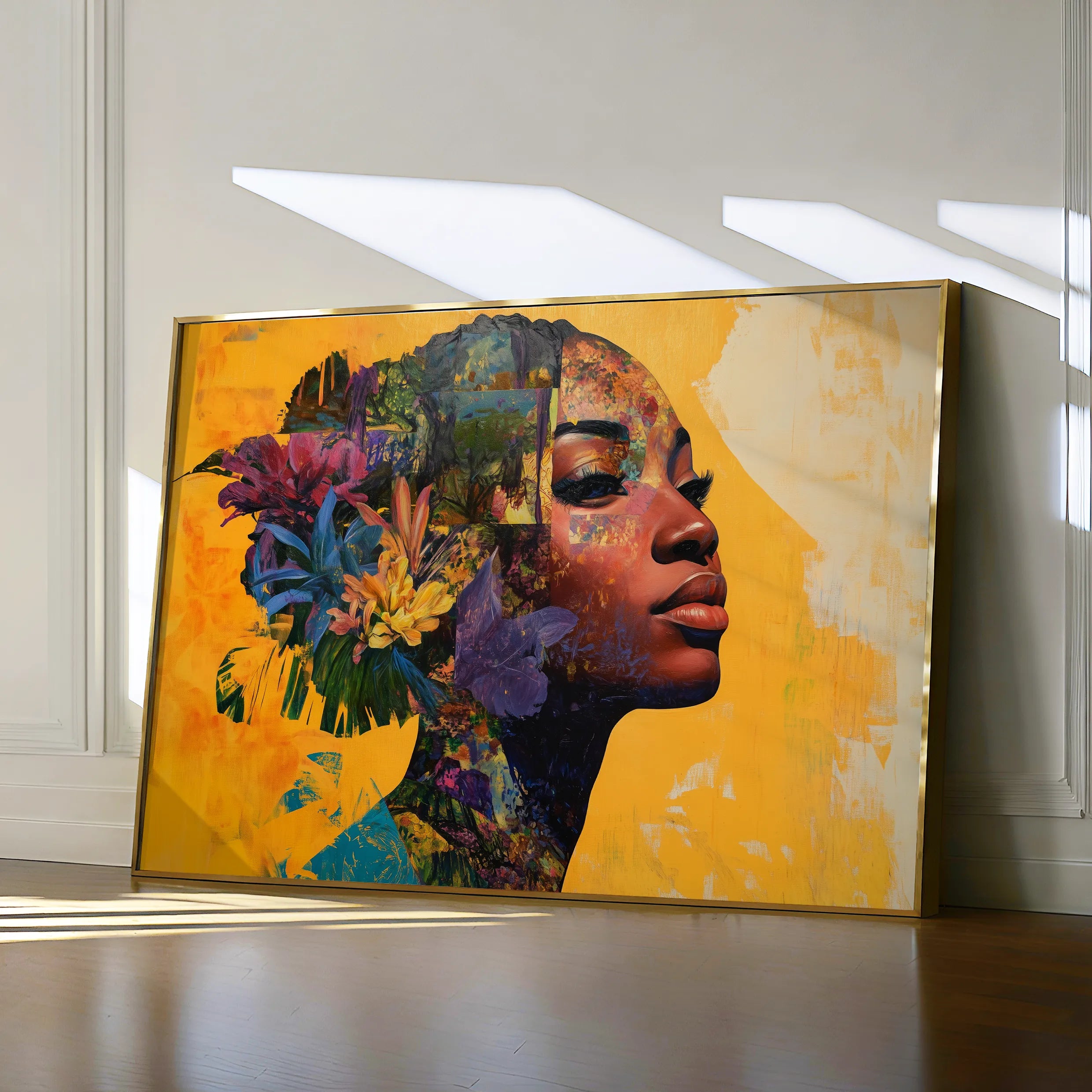 Portrait Canvas Wall Art WAD073-P 90 x 60 cm / Stretched on hidden frame