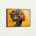 Portrait 073 Canvas Art 90 x 60 cm / Stretched on hidden frame