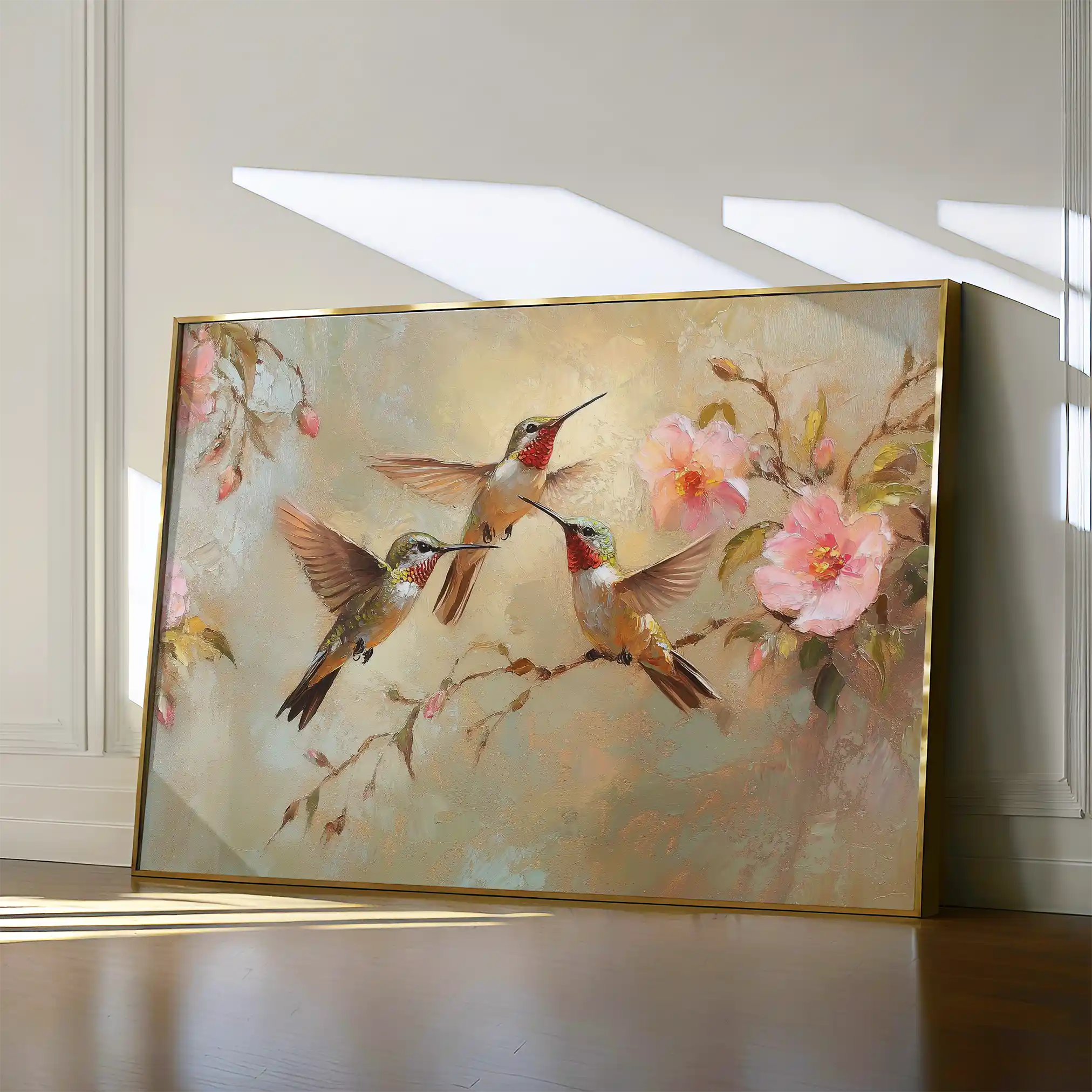 Animals 074 Canvas Art 90 x 60 cm / Stretched on hidden frame